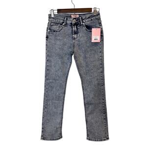 Juicy Couture Girls Pink-Tint Denim Jeans – Size 12 – NWT